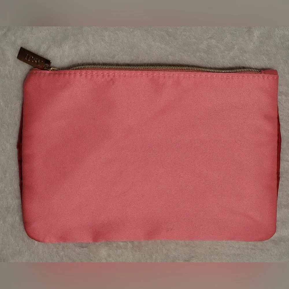 Pink & Red Holiday Ipsy Zipper Pouch